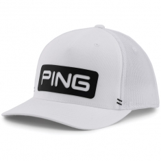 Mũ Golf Ping Direct Headwear The Bruce 34958-101 White