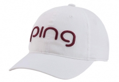 Mũ Golf Ping Direct Headwear Ladies Aero Cap 34969-102 (White/Magenta)