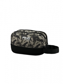 ACCESSORIES GB-C214 CAMO ROUND POUCH KHAKI 35523-02